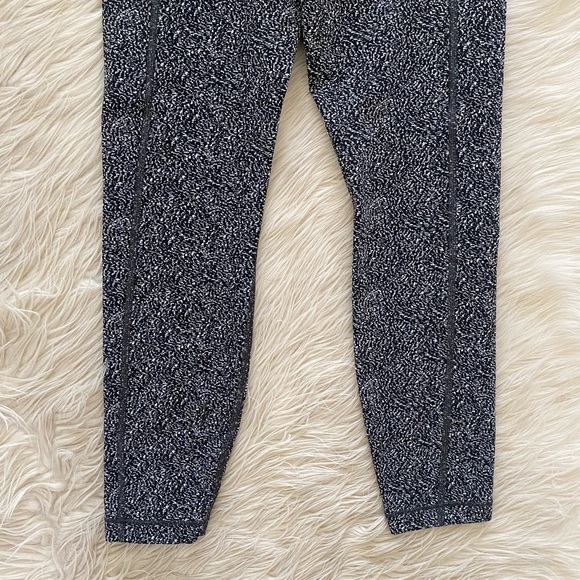 Athleta 7/8 Length Black With Static Ultimate Stash Textured Tights Leggings - Picture 10 of 13
